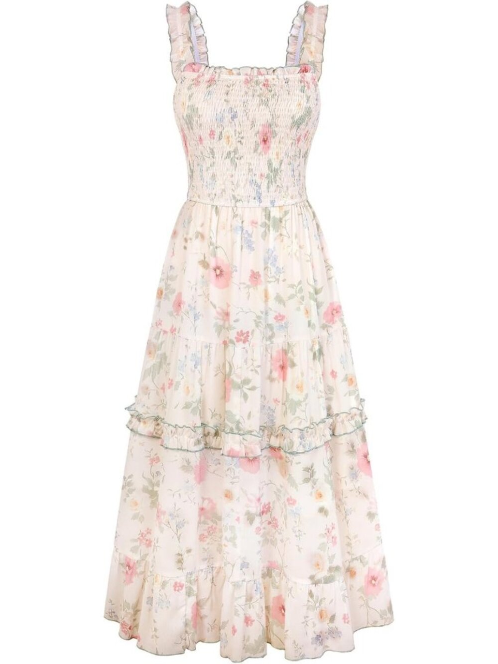 Floral Summer Sundress for Women | Flowy Maxi Dress | 2026 Trendy Style